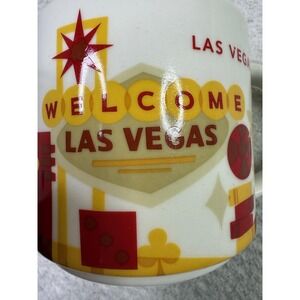Starbucks You Are Here Las Vegas Coffee Mug 14 oz Red Interior 2015 Collection